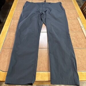 Bluffworks Ascender Tailored Fit Mens Gray Pants Sz 38 x 32 Polyester